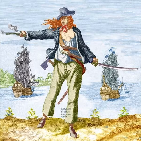 Nữ tướng cướp Mary Read lại có một tuổi thơ đau thương, không giống như Anne. Người cha "danh nghĩa" của Mary là một người đi biển chuyên nghiệp, yêu biển hơn gia đình, ông đã bỏ nhà theo một chuyến hành trình dài vô tận mà không bao giờ trở lại.