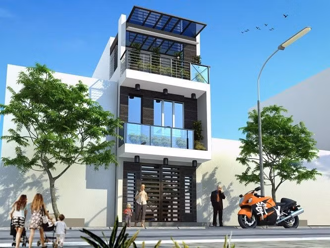 Mẫu nhà đẹp 2020 phổ biến với nhà cấp 4 và kiểu nhà tầng ảnh 19