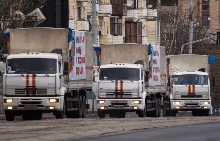 Nga tiep tuc chuyen dot hang vien tro moi sang Ukraine