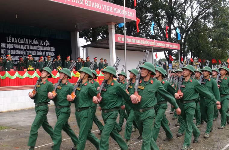 Những người chiến sĩ bộ binh hôm nay.