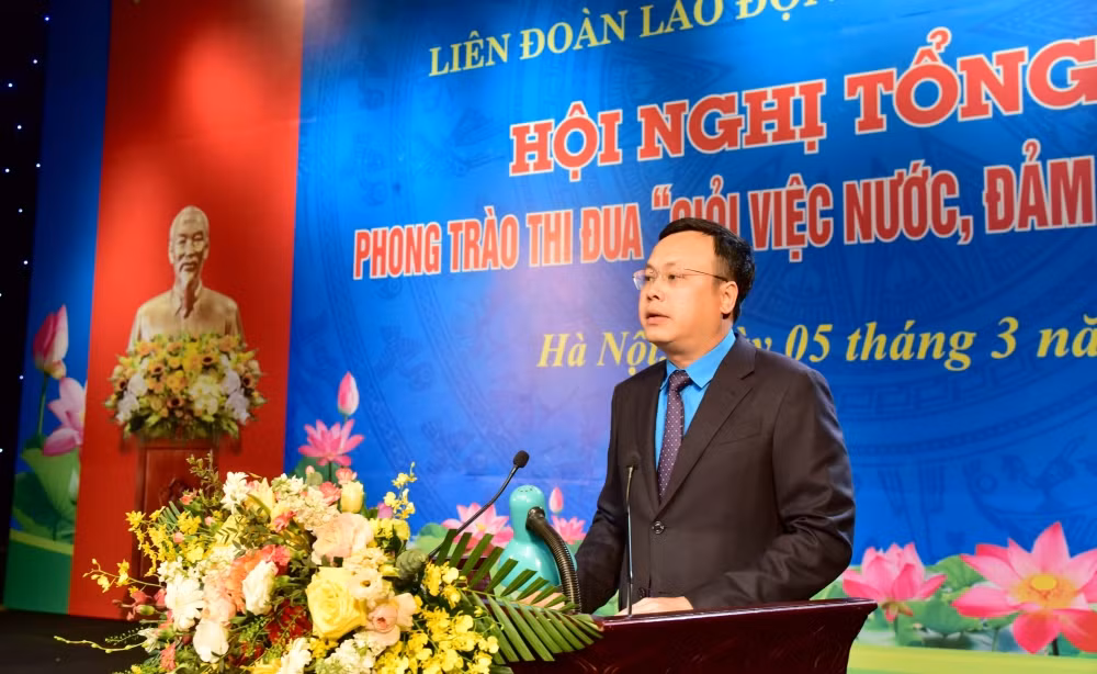 Ton vinh, tri an nu can bo, doan vien Cong doan Thu do xuat sac-Hinh-2