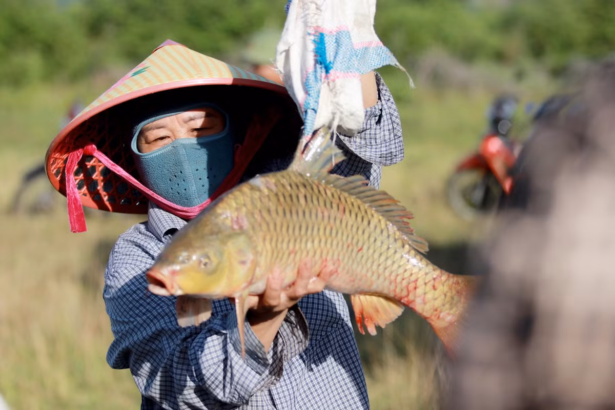 Hang tram nguoi tham gia le hoi bat ca Vuc Rao-Hinh-5