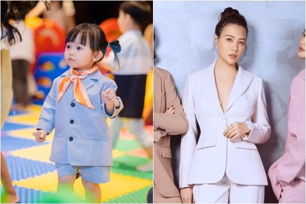 Ái nữ 2 tuổi không khác gì Đàm Thu Trang khi mặc vest - Hình 9 Ai nu 2 tuoi khong khac gi Dam Thu Trang khi mac vest-Hinh-9