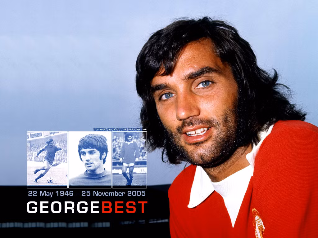  George Best (Huyền thoại MU): Bằng tài năng của mình, George Best kiếm được khối tài sản khoảng hơn 60 triệu bảng.