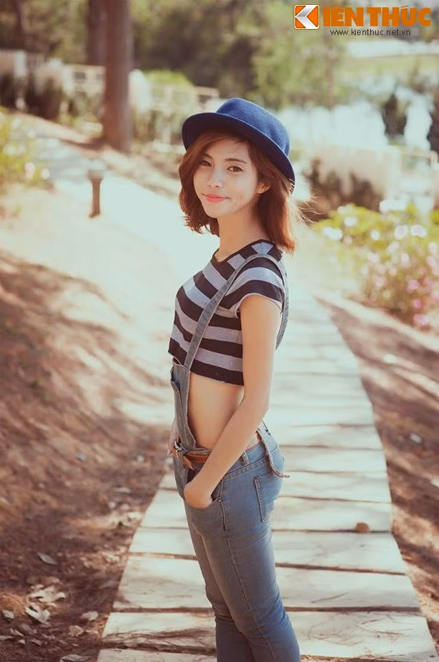 Nàng gió nhỏ trong một lần ghé thăm vùng đất Đà Lạt mộng mơ.