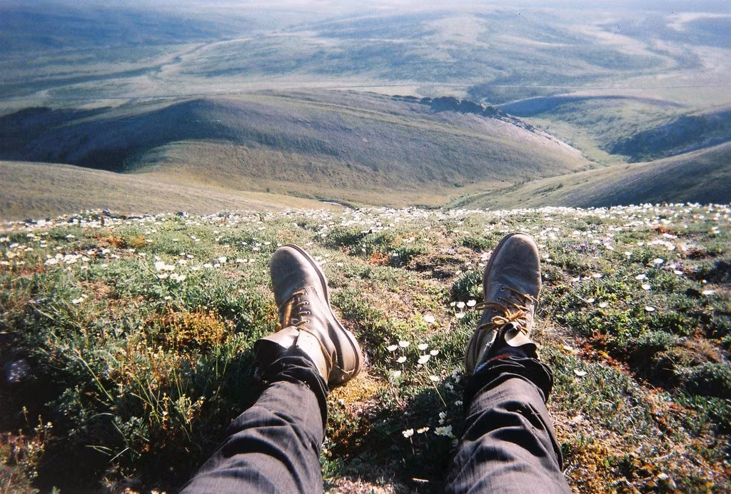 Phong cách shoefie với thiên nhiên...