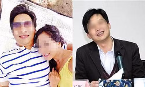 Giáo sư Yu Wanli và nữ sinh viên Wang Jing.