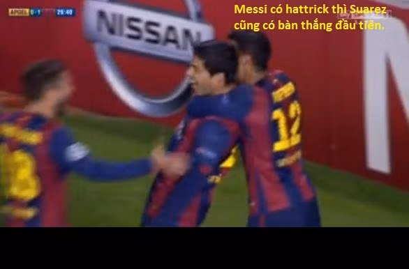 Các CĐV Barca thêm vui khi trận đấu đêm qua ngoài Messi có hat-trick thì cầu thủ họ kỳ vọng nhiều nhất là Suarez cũng đã lên tiếng.