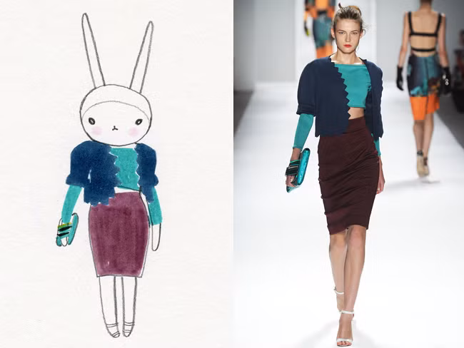 Fifi có một tủ "quần áo" đáng để bất cứ fashionista nào ghen tị. Ngoài việc lựa chọn những mẫu trang phục của các hãng thời trang nổi tiếng, cô thỏ dễ thương còn chia sẻ những mẫu của các hãng thời trang bình dân để "ăn diện".