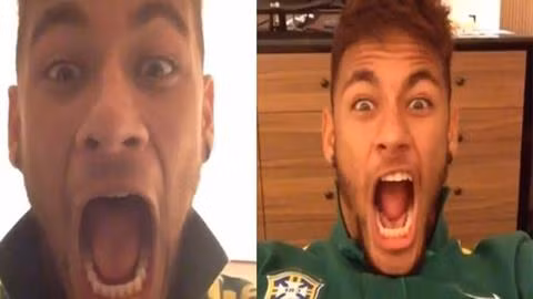 Nếu để nói đến độ tự sướng cao thì không ai có thể sánh được với Neymar.