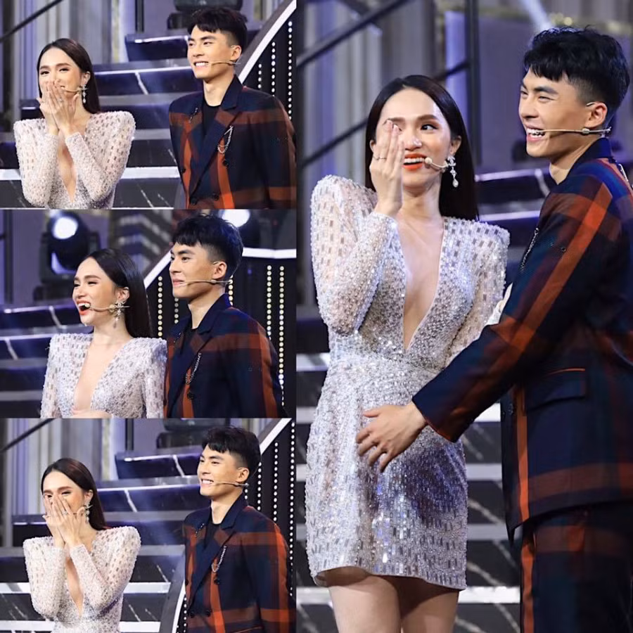 Hương Giang ngượng “đỏ mặt” khi bị “bạn trai tin đồn” bắt ôm hôn - Hình 5 Huong Giang nguong “do mat” khi bi “ban trai tin don” bat om hon-Hinh-5