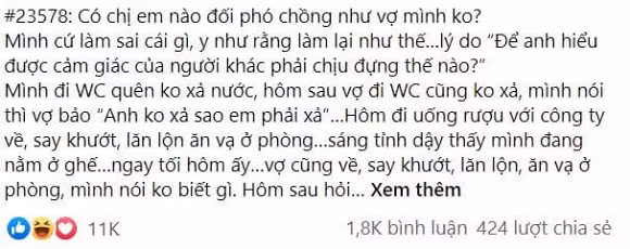 Học ngay chiêu trị thói hư của chồng từ cô vợ này Hoc ngay chieu tri thoi hu cua chong tu co vo nay