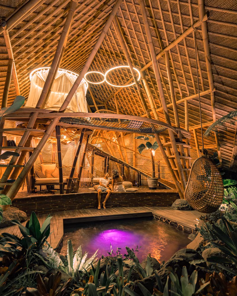 Hoàn thành vào cuối năm 2019, Hideout Horizon nằm ở Indonesia là thiết kế mang tính chất phiêu lưu nhất từ trước đến nay.