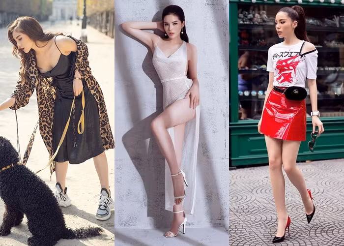 Nàng hậu luôn biến hóa với nhiều phong cách khác nhau, nhưng luôn đề cao yếu tố sexy, cá tính.