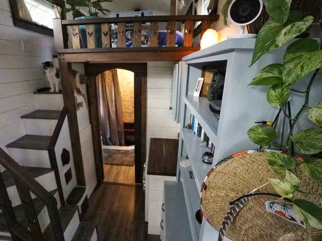 Ngôi nhà 25m2 tự thiết kế của vợ chồng trẻ tận dụng tối đa mọi không gian - Hình 5 Ngoi nha 25m2 tu thiet ke cua vo chong tre tan dung toi da moi khong gian-Hinh-5