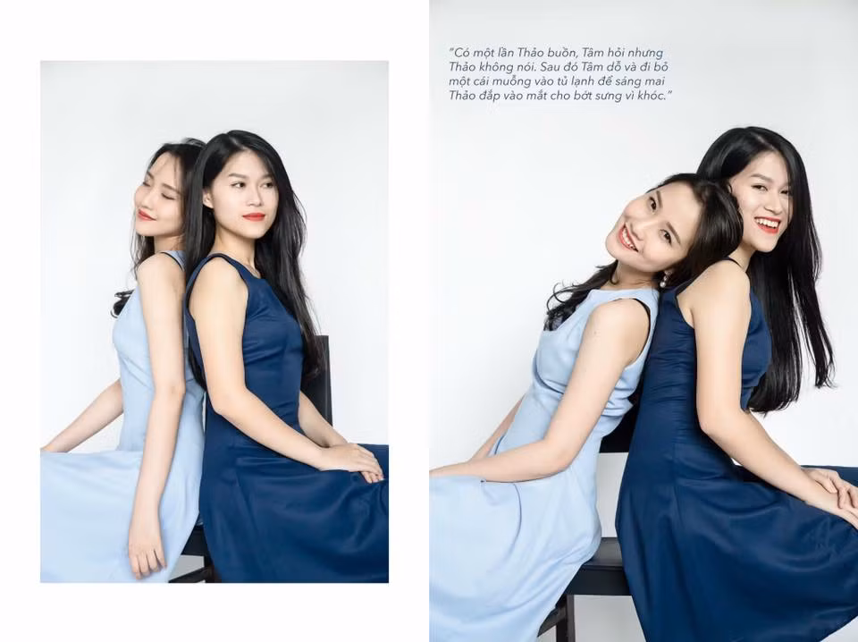 Một người bạn là tiểu thư "lá ngọc cành vàng" khác cũng nổi tiếng không kém Primmy Trương là Nguyễn Ngọc Thanh Tâm (phải, sinh năm 1993). 9X là con gái của doanh nhân nổi tiếng trong ngành thủy hải sản.