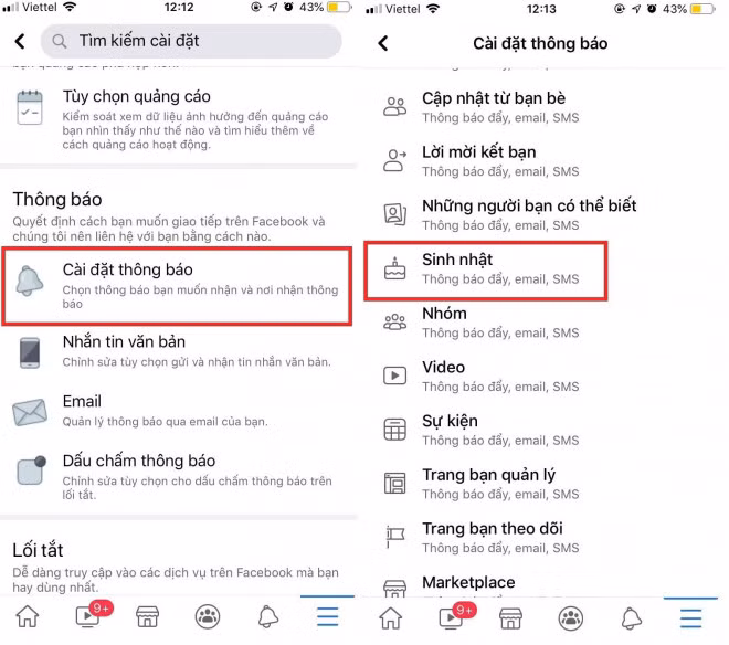 Cach tat thong bao sinh nhat tren Facebook-Hinh-2