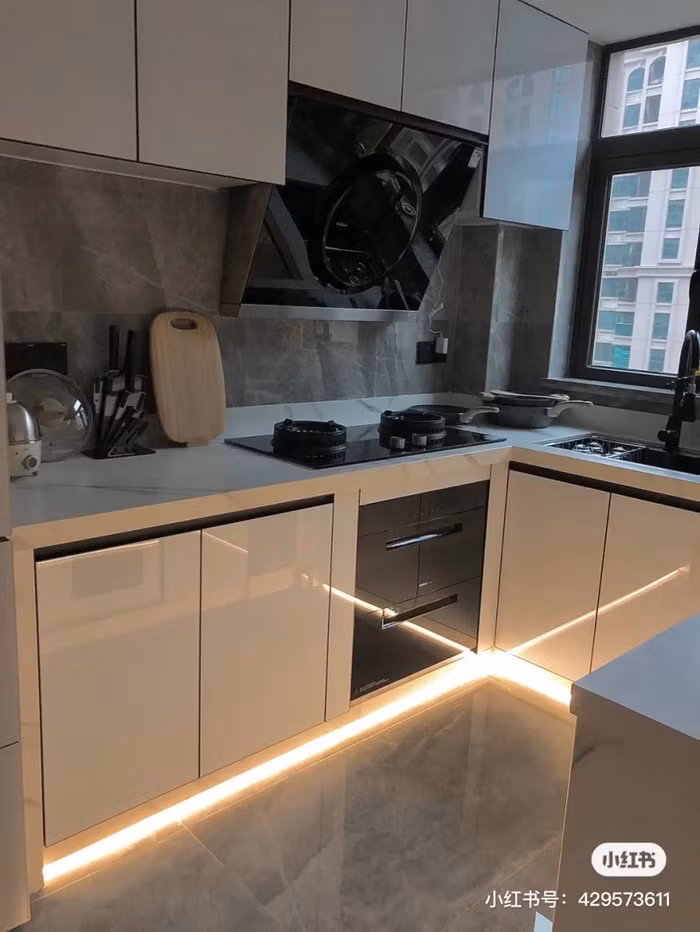 Bí kịp giúp căn bếp nhỏ cũng hóa rộng thênh thang - Hình 5 Bi kip giup can bep nho cung hoa rong thenh thang-Hinh-5