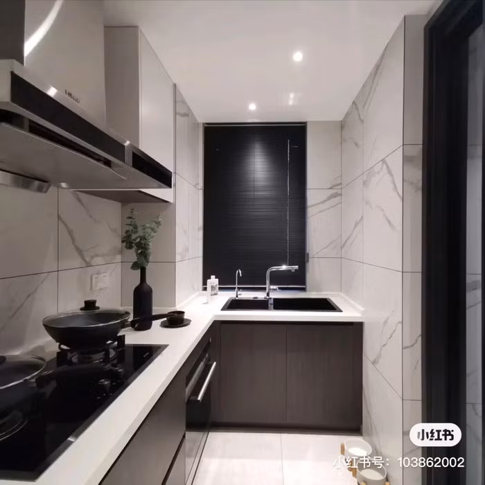 Bí kịp giúp căn bếp nhỏ cũng hóa rộng thênh thang - Hình 2 Bi kip giup can bep nho cung hoa rong thenh thang-Hinh-2