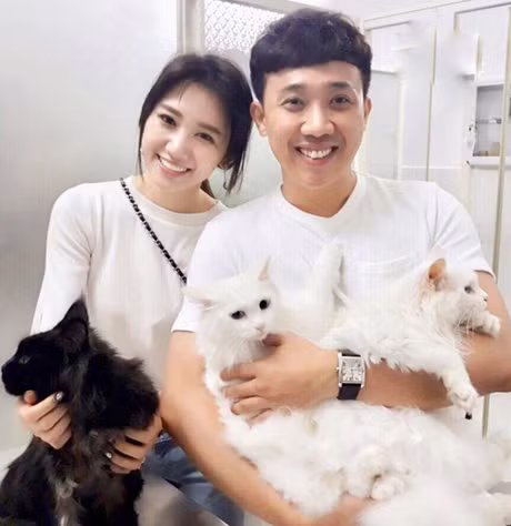 Trấn Thành khóc thét khi Hari Won “cạo sạch lông” thú cưng Tran Thanh khoc thet khi Hari Won “cao sach long” thu cung