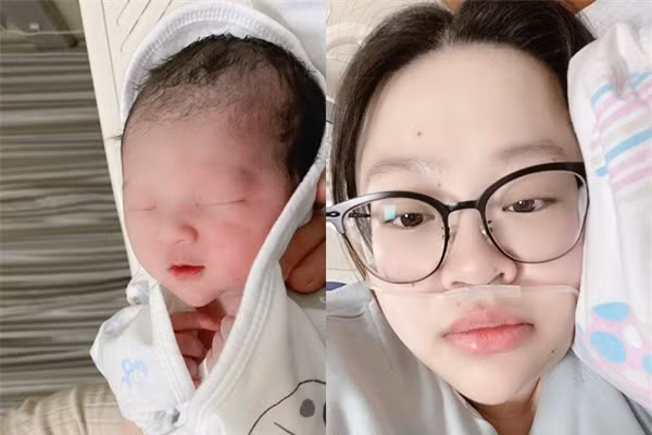 Cặp đôi "đũa lệch" khoe con trai đầu lòng - Hình 2 Cap doi