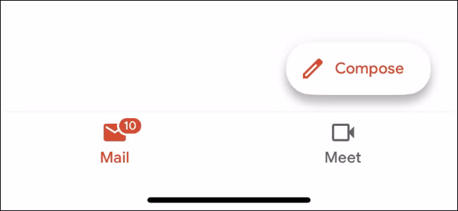 Cách tắt vĩnh viễn thẻ Google Meet trên Gmail dành cho smartphone ảnh 2