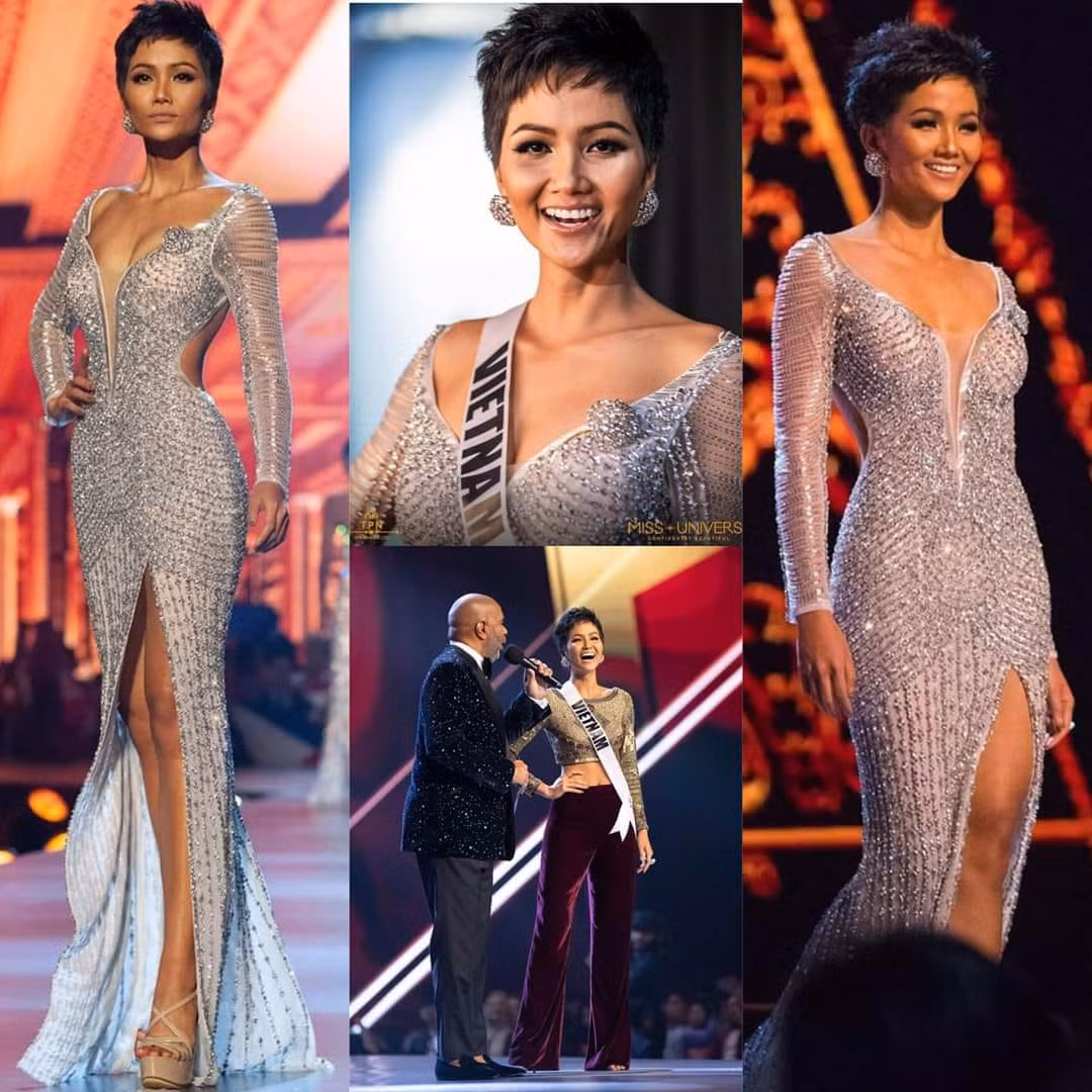 Sau ngoi vi Top 5 Miss Universe, Hoa hau H’Hen Nie gio the nao?