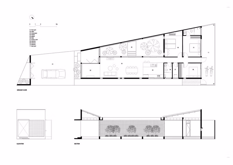 Sơ đồ thiết kế Small house.