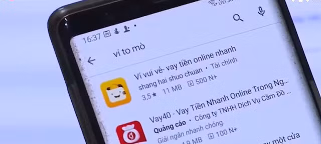 Su that dang so dang sau nhung app cho vay online