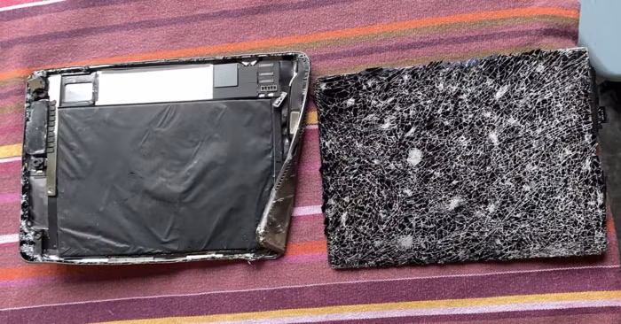 Bi vo nat sau va cham, iPad mini van gui tin hieu 'cau cuu'-Hinh-3