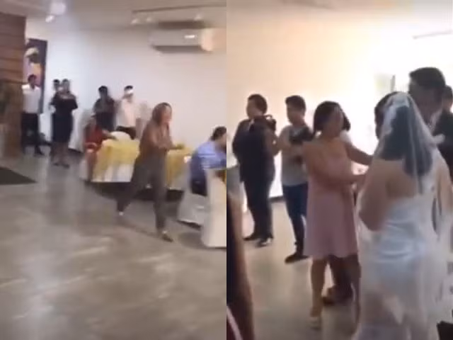 Ban gai cu cua chu re xong vao dam cuoi tat co dau
