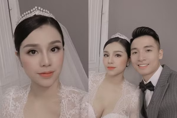Tuy không quá khác biệt nhưng cũng có ý kiến cho rằng lúc chụp app và được chủ động chọn góc ảnh, bà xã Tư Dũng vẫn trông "lừa tình" hơn một chút.