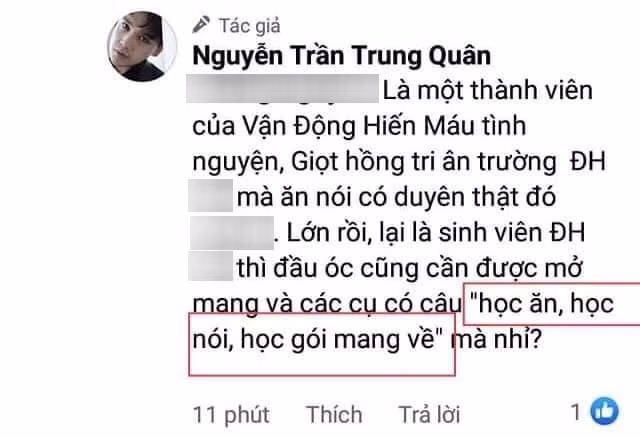Nguyễn Trần Trung Quân dạy dỗ anti-fan ai ngờ bị “dằn mặt” lại - Hình 2 Nguyen Tran Trung Quan day do anti-fan ai ngo bi “dan mat” lai-Hinh-2