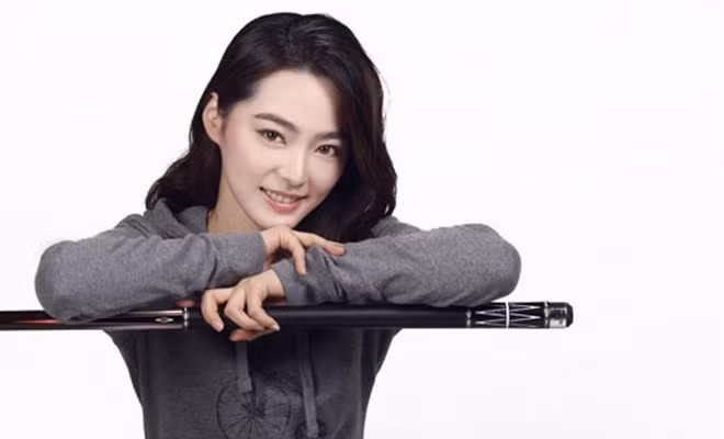 Cha Yu Ram được mệnh danh là "người đẹp không tuổi" của làng billards Hàn Quốc. Cô sinh năm 1987 và học quần vợt từ năm 8 tuổi, nhưng cơ duyên giúp Yu Ram chuyển sang học billiards vào năm 2000. Ảnh: Joins.