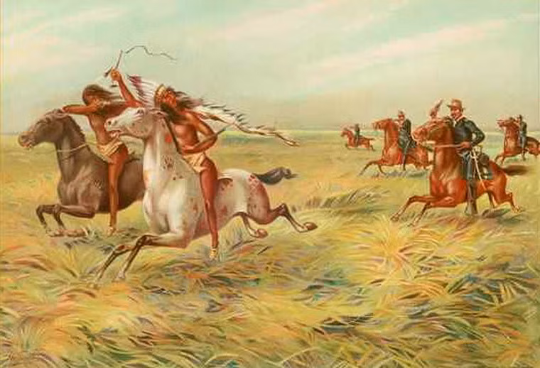 Ngày 23/4/1852, 70 người Mỹ do cảnh sát trưởng William H. Dixon dẫn đầu đã giết chết hơn 150 người thuộc bộ tộc Wintu trong thung lũng Hayfork ở California để trả thù cho cái chết của Đại tá John Anderson .