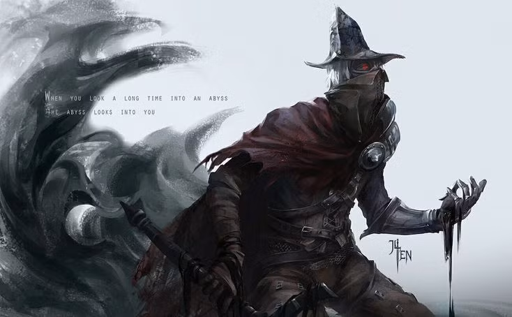  2. Nghĩa của từ "Nephilim". Từ "Nephilim" có thể bắt nguồn từ tiếng Hebrew naphal (נָפַל), có nghĩa là "ngã xuống" hoặc "những kẻ sa ngã". Một số người tin rằng Nephilim có thể là "thiên thần sa ngã". Ảnh: Pinterest.
