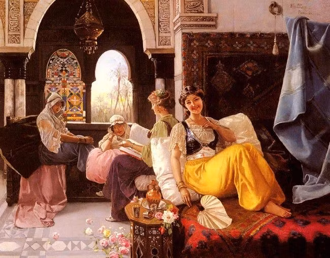  5. Hoàng cung có ảnh hưởng lớn từ hậu cung. Hậu cung của Ottoman không chỉ là nơi ở của vợ, thiếp của Sultan mà còn là trung tâm quyền lực. Một số phụ nữ như Roxelana (Hürrem Sultan) đã ảnh hưởng mạnh mẽ đến chính trị trong thời kỳ Nữ quyền Sultan. Ảnh: Pinterest.