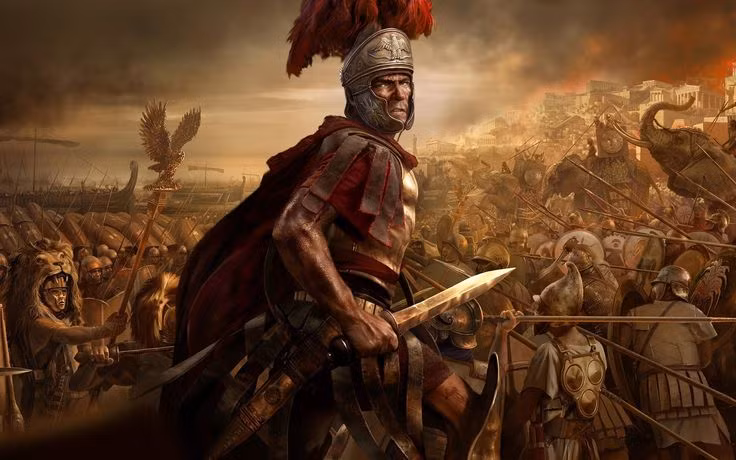  10. Là biểu tượng của quyền lực. Trong Đế chế La Mã, từ "gladius" còn mang một ý nghĩa tượng trưng. Câu nói "có sống hay chết trong tay gladius" nhấn mạnh vai trò của quân đội trong việc duy trì trật tự và quyền lực của La Mã. Ảnh: Pinterest.