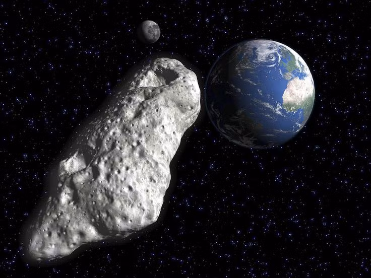 1. Được phát hiện bởi NASA. Các nhà khoa học tại Phòng Thí nghiệm Phản lực (JPL) của NASA đã phát hiện và theo dõi " 2025 DQ" – một tiểu hành tinh đang bay đến gần Trái Đất. Ảnh: Pinterest.