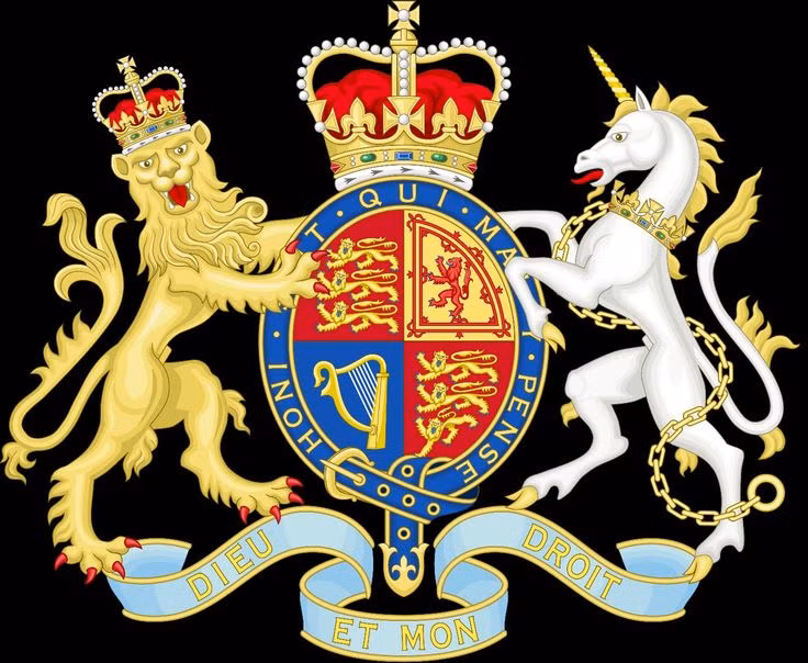  Là biểu tượng hoàng gia. Ở Scotland, kỳ lân là biểu tượng quốc gia, xuất hiện trên quốc huy và được xem là đối thủ mạnh mẽ của sư tử Anh. Ảnh: Pinterest.
