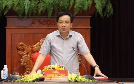 Đồng chí Nghiêm Phú Cường, Phó Chủ nhiệm Ủy ban Kiểm tra Trung ương khóa XIII. 