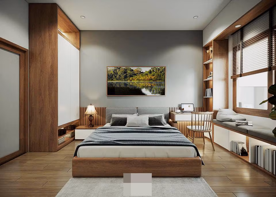 Nhà vườn cấp 4 ở Vĩnh Long đẹp mỹ mãn, không một góc chết ảnh 18