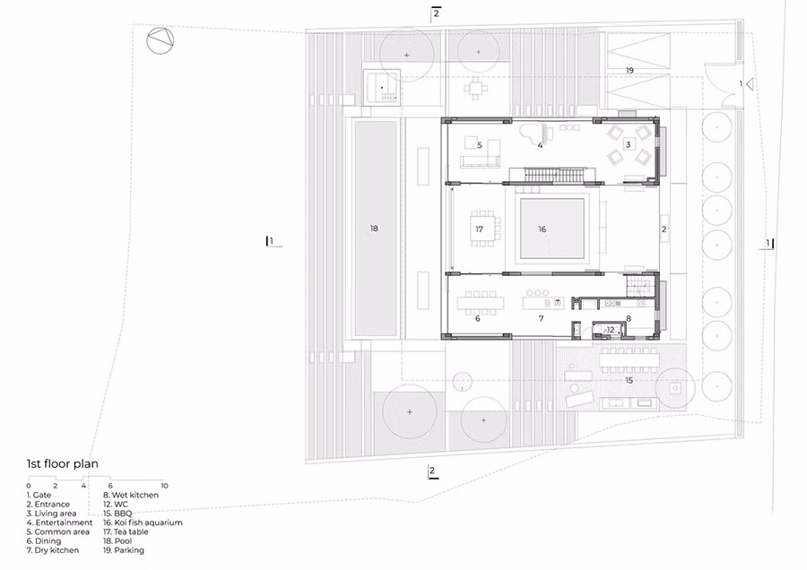 Choáng ngợp với biệt thự gần 500m2 có ao cá giữa nhà ở Tam Đảo ảnh 10