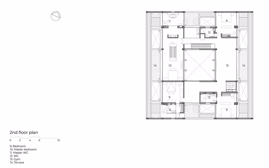 Choáng ngợp với biệt thự gần 500m2 có ao cá giữa nhà ở Tam Đảo ảnh 14