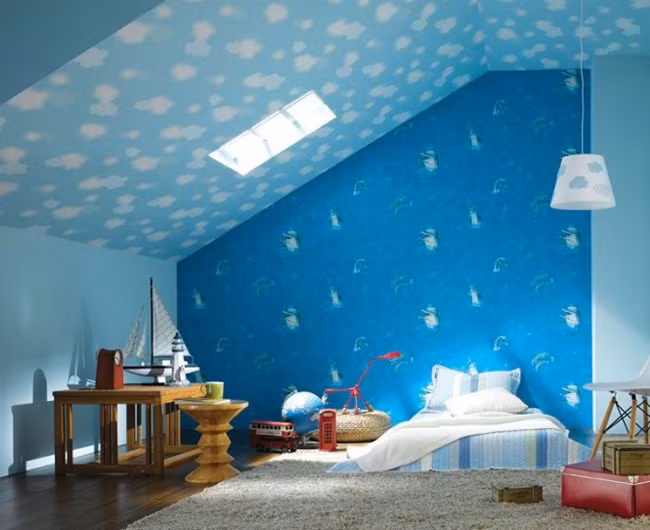 Tránh để cây xanh và hoa cảnh, trừ khi một ai đó bị bệnh và không bao giờ mang nước vào trong phòng ngủ. Trong phòng ngủ của trẻ nhỏ, các bức tranh hoặc giấy dán tường có họa tiết về cảnh biển hoặc đại dương có thể gây ra bệnh tật và thiếu sáng kiến cho trẻ.