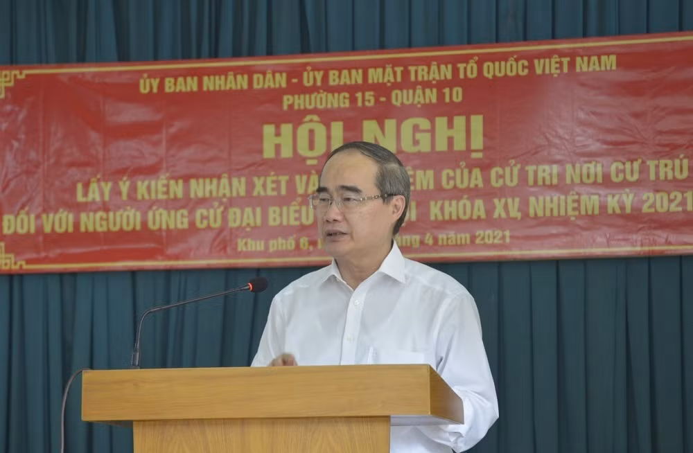Nguyên Bí thư Thành ủy TP.HCM Nguyễn Thiện Nhân