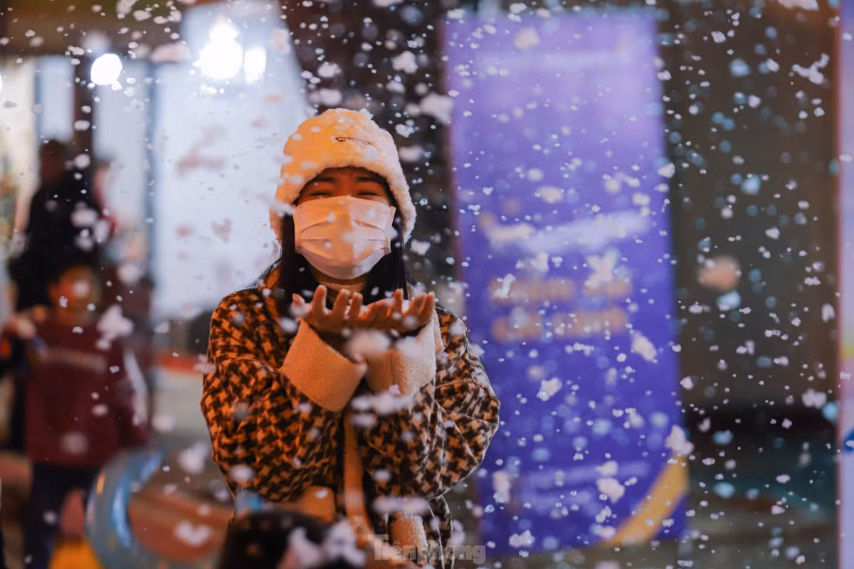 Đây là những bông tuyết nhân tạo, hoàn toàn không gây kích ứng da.