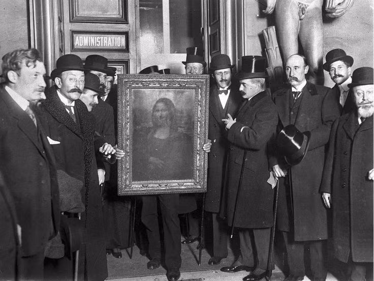 Perugia bị kết án một năm tù, nhưng chỉ bị giam 7 tháng rồi tham gia quân đội Italia trong Thế chiến I. Mona Lisa đã được trả lại bảo tàng Louvre, nơi các biện pháp an ninh đã được thắt chặt để bảo vệ kiệt tác này.