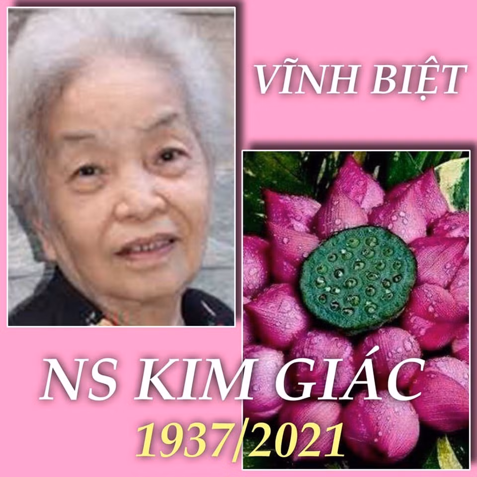 Đạo diễn Thanh Hiệp chia sẻ thông tin nghệ sĩ cải lương Kim Giác qua đời ngày 31/1, hưởng thọ 84 tuổi. Nhiều nghệ sĩ như NSƯT Hoài Linh, diễn viên Hồng Trang, đạo diễn Hoa Hạ, Phương Điền,.. bày tỏ lòng tiếc thương trước sự ra đi của cô đào chuyên vai phụ sân khấu cải lương phía Nam.