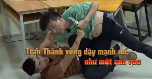 Chiếc bụng mỡ của Trấn Thành cũng từng chiếm spotlight ở Running Man mùa 1.